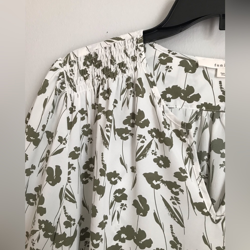 Floral Print Blouse